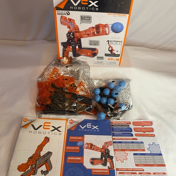 Hex Bug VEX robotics ages 8 to 14 switch grip ball shooter new in box - Picture 7 of 7